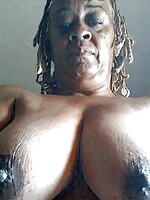 mom rides black cock